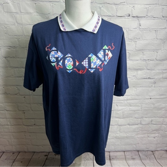 Gopher Sport Vintage Golf Shirt Large - Picture 1 of 7